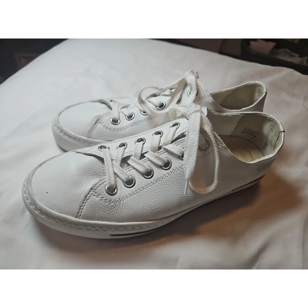 $400 PAUL GREEN Carly Low Top Sneaker leather LACE-UP SHOES 6.5 AUS Size 9 US - Picture 2 of 11